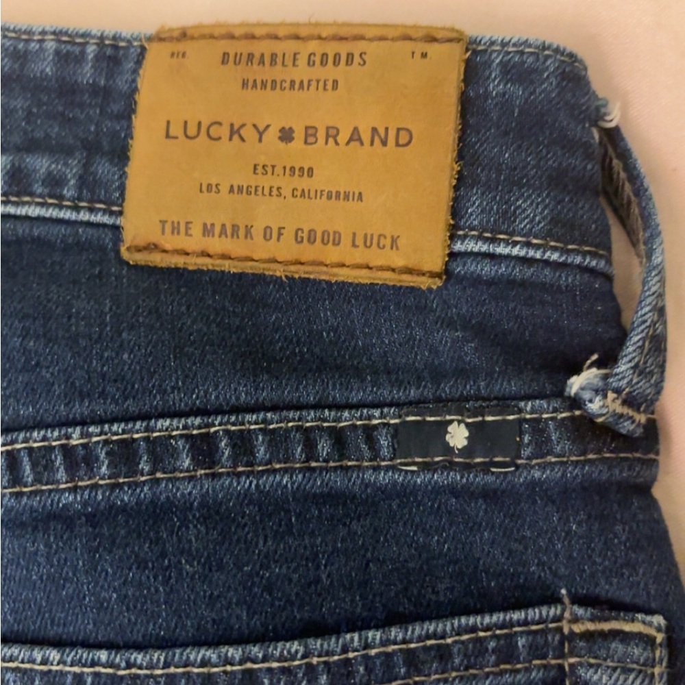Lucky Brand Dark Blue Flare Jeans - Picture 4 of 4